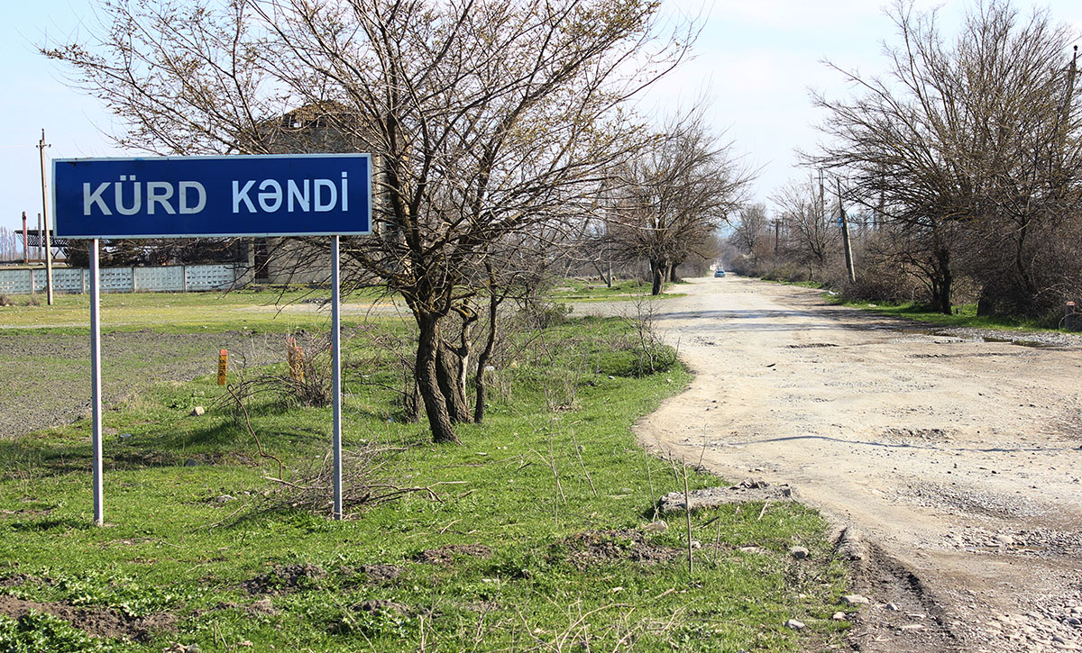 Kurd village of Gabala region, where Sabina Verdiyeva lived