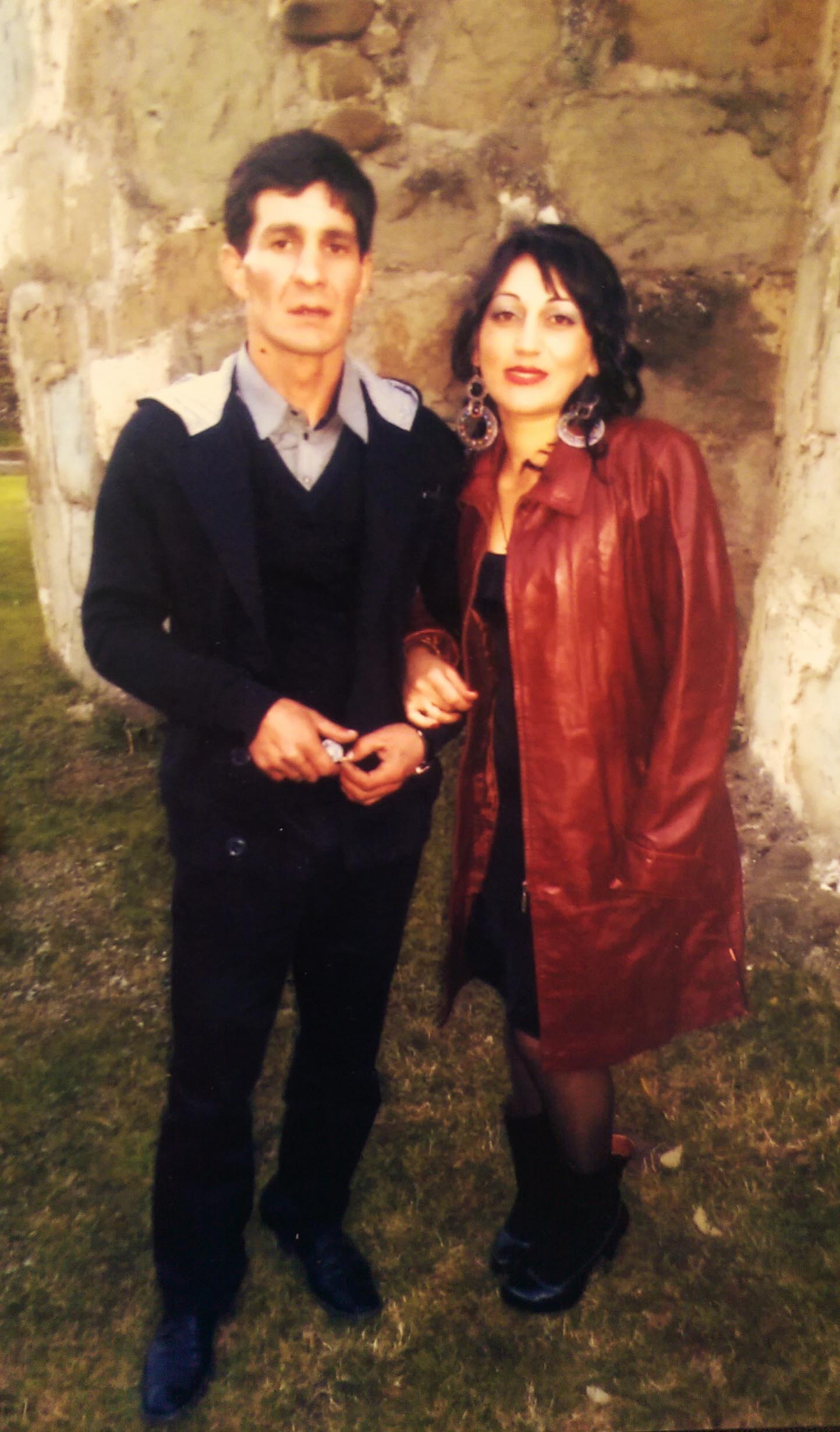 Neli Sonidze and her husband