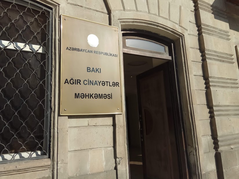 Baku Court on Grave Crimes  photo by Rahim Tariverdiyev